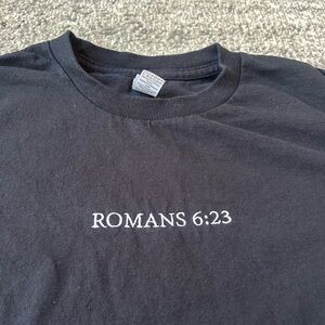 Uni-sex Christian Roman 6:23 Saved Tee Shirt